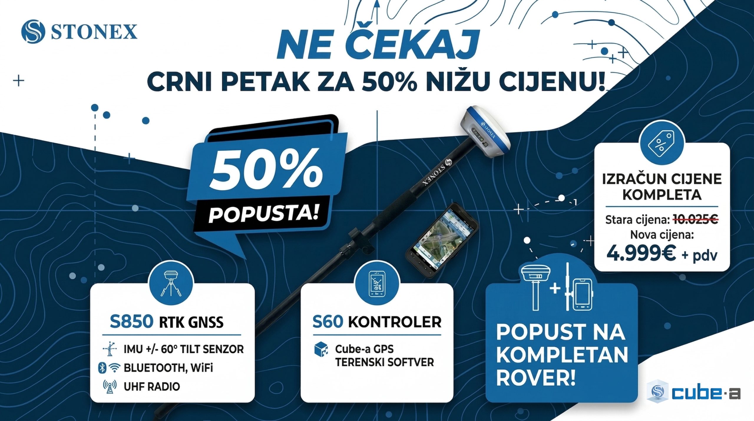 S850 GNSS RTK prijemnik - Slika 12