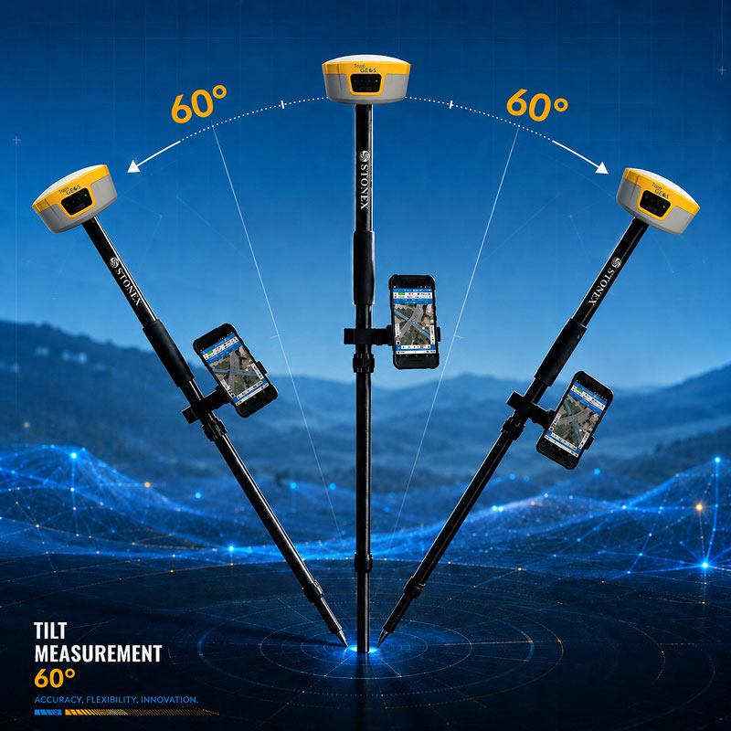 G90 GNSS RTK prijemnik s laserskim daljinomjerom i kamerama - Slika 5
